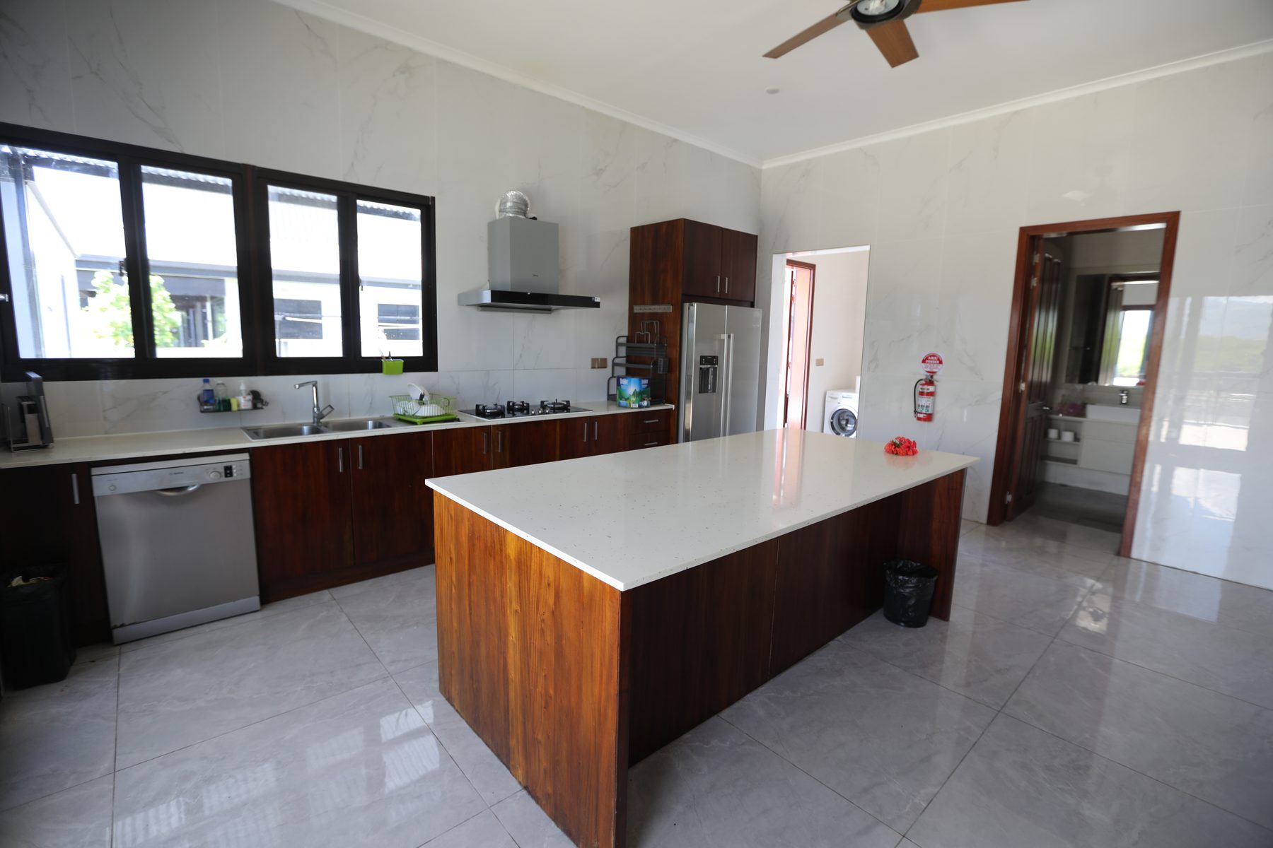 Kitchen benches and cabinetry