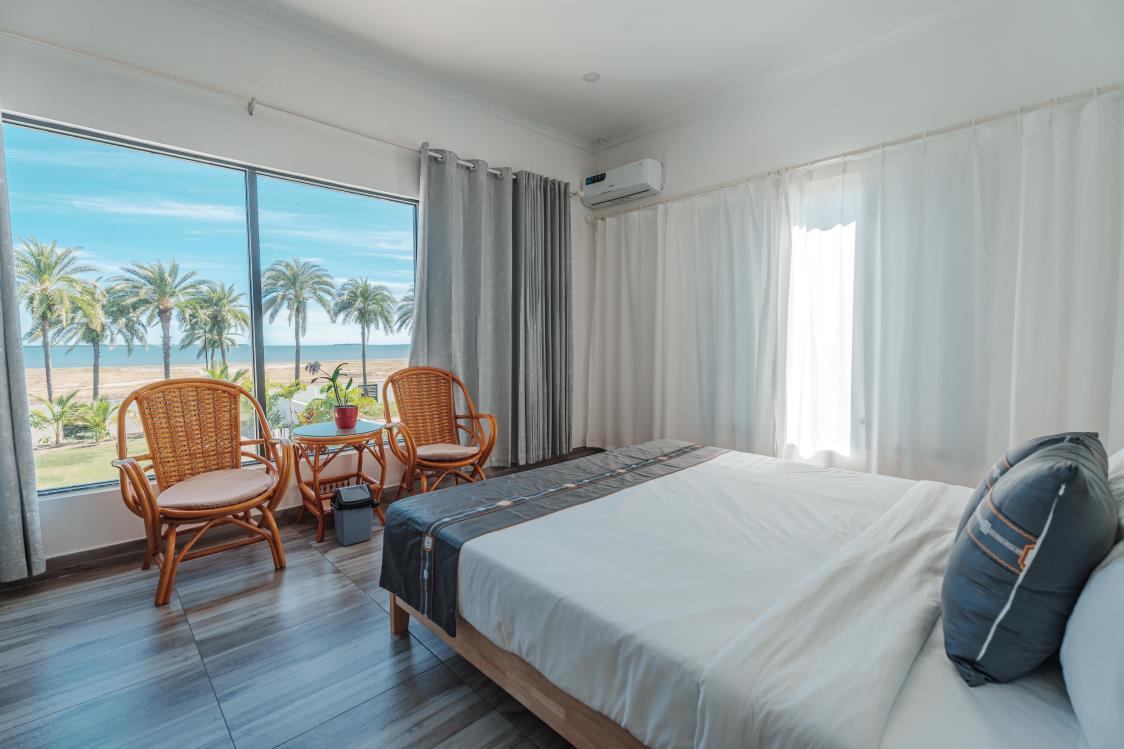 Sea view from bedroom 202